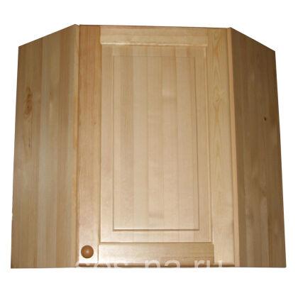 Шкаф угл. навесной 60 (1дв. дерево) Скайда-2